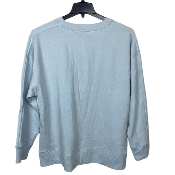 New DKNY Women’s Long Sleeve Crewneck SweatShirt SYE Blue Size XL - Picture 3 of 8